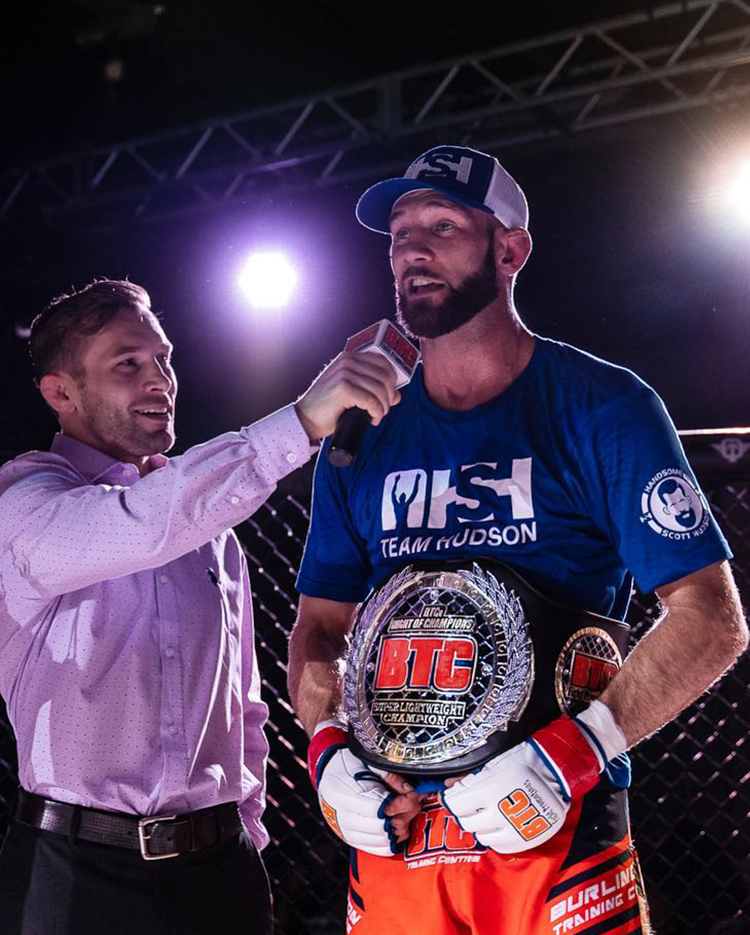 BTC 6 Super Lightweight Champion Scott Hudson.png