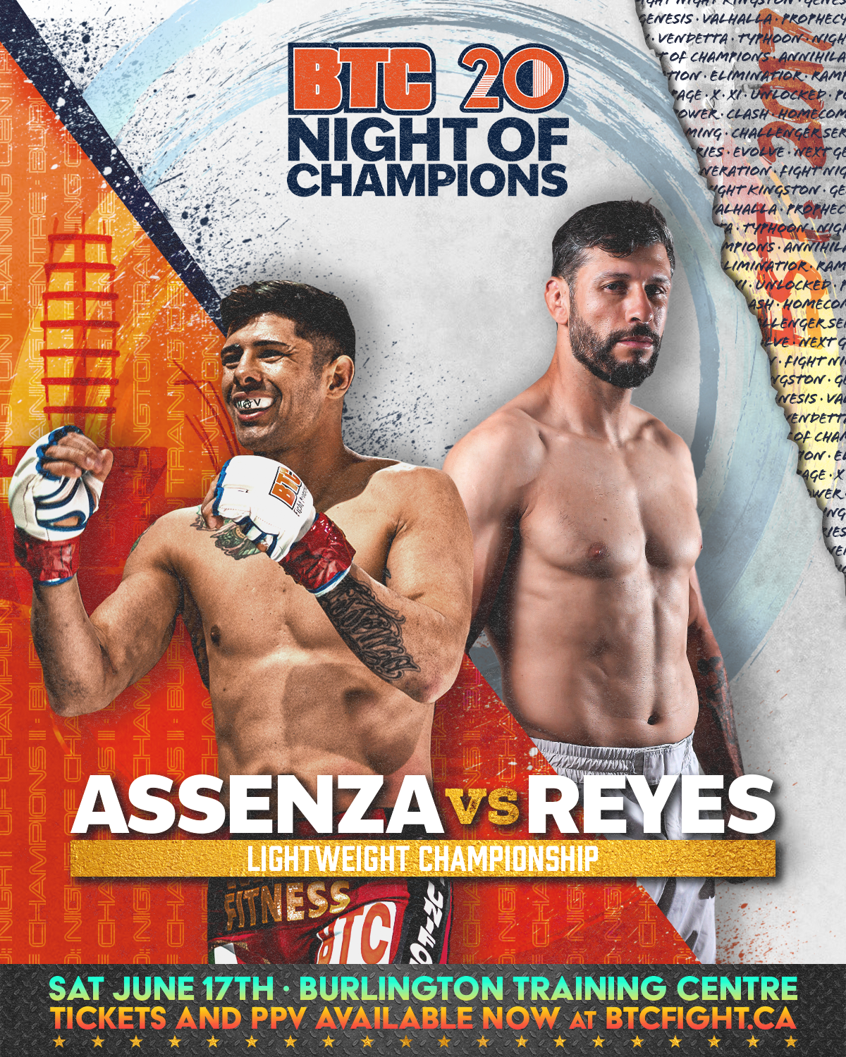 Main Event for BTC 20: Night of Champions