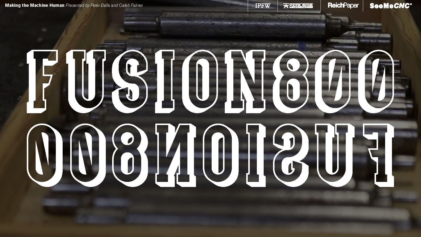  The name Fusion800 comes from a few different sources. ONE: It's the fusing of old and new technologies. TWO: the 3D printing process we used is called FDM (Fused Disposition Modelling) as it fuses layers of plastic together. THREE: Our goal was to 