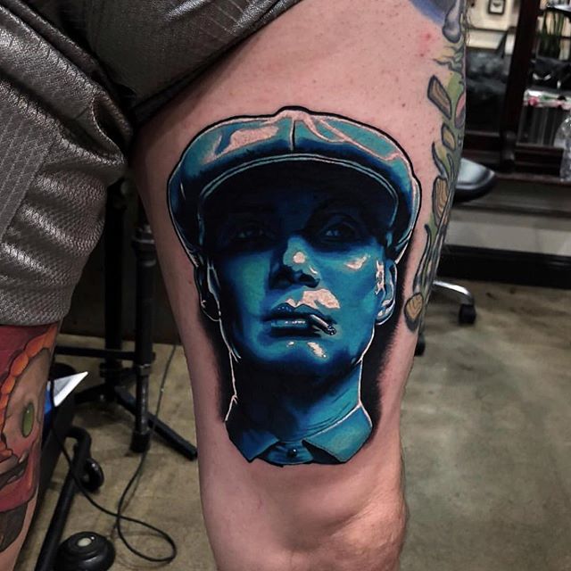 @joshwoods created this Peaky Blinders Tattoo! #peakyblinders #danapointtattoo #danapointtattoos #pch#danapoint