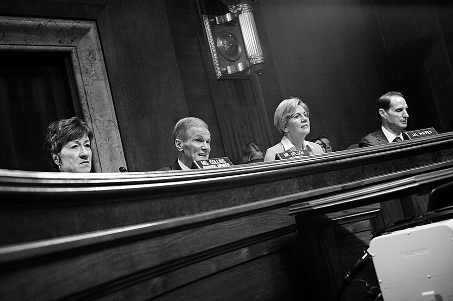 United States Senators Meet for a Hearing in Washington D.C.