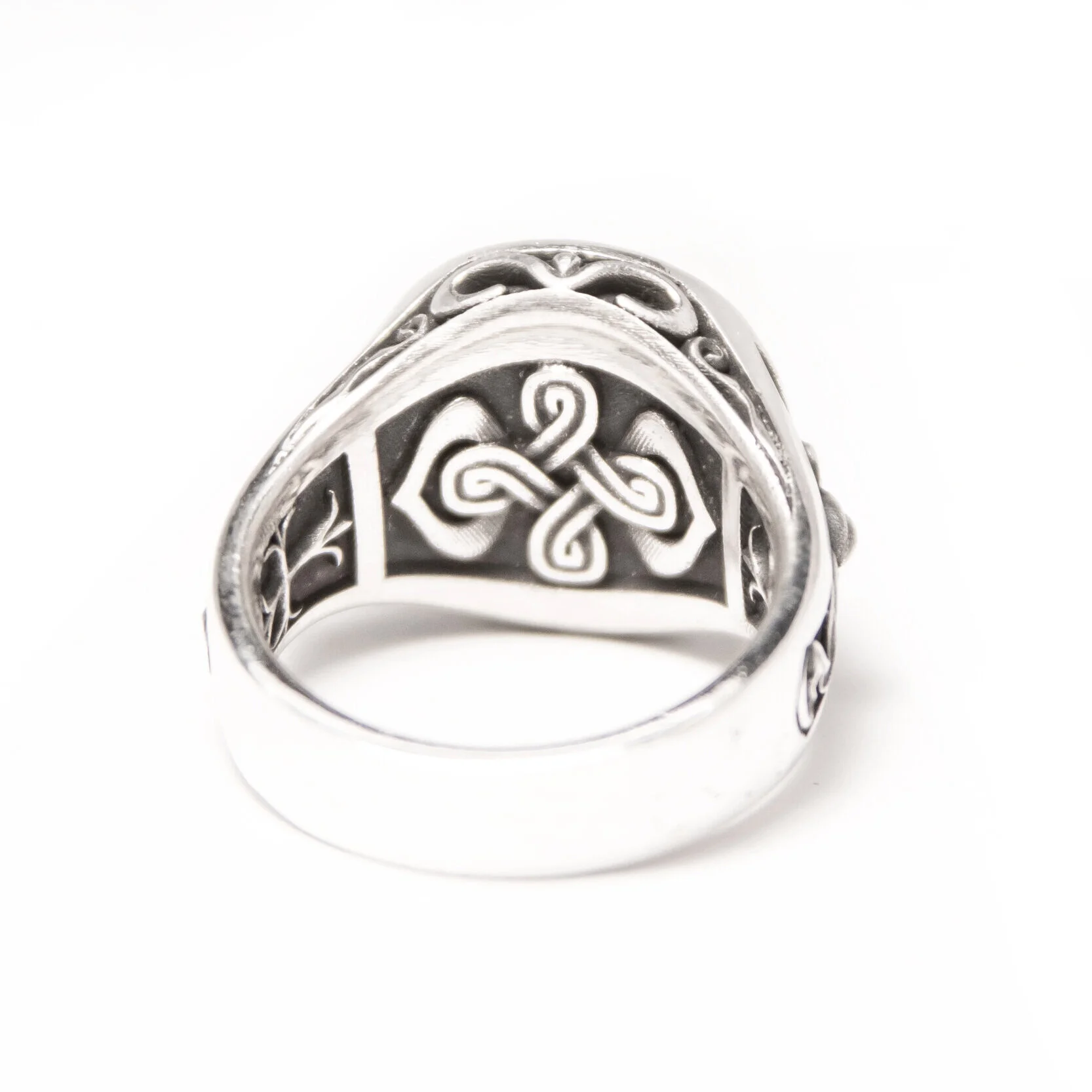 celtic flower ring hidden patterns