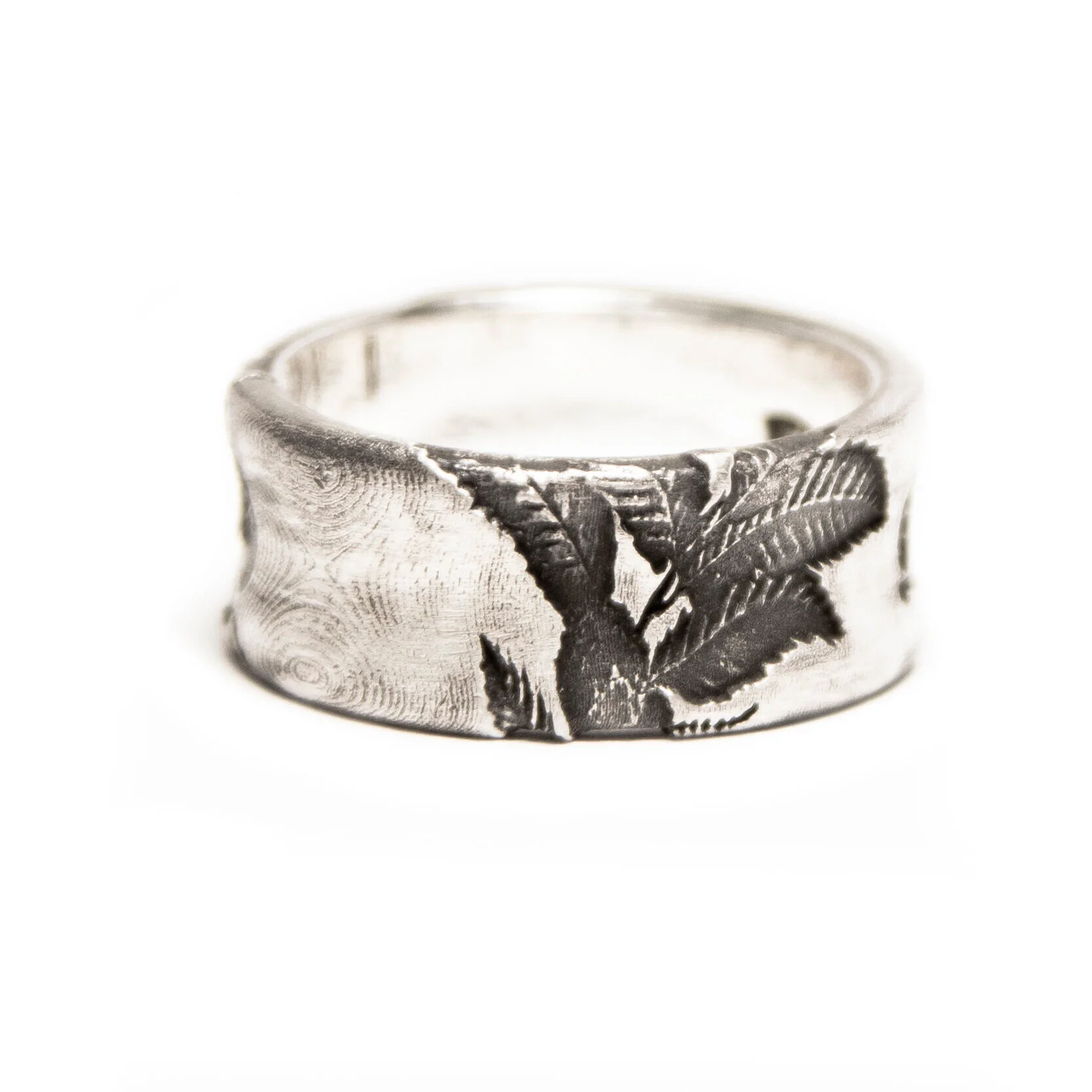 Leave impressions in silver