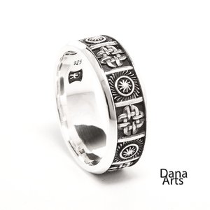 Sun Knot and Celtic knot in Sterling silver — Dana Arts Sun Knot and Celtic knot in Sterling silver — Dana Arts