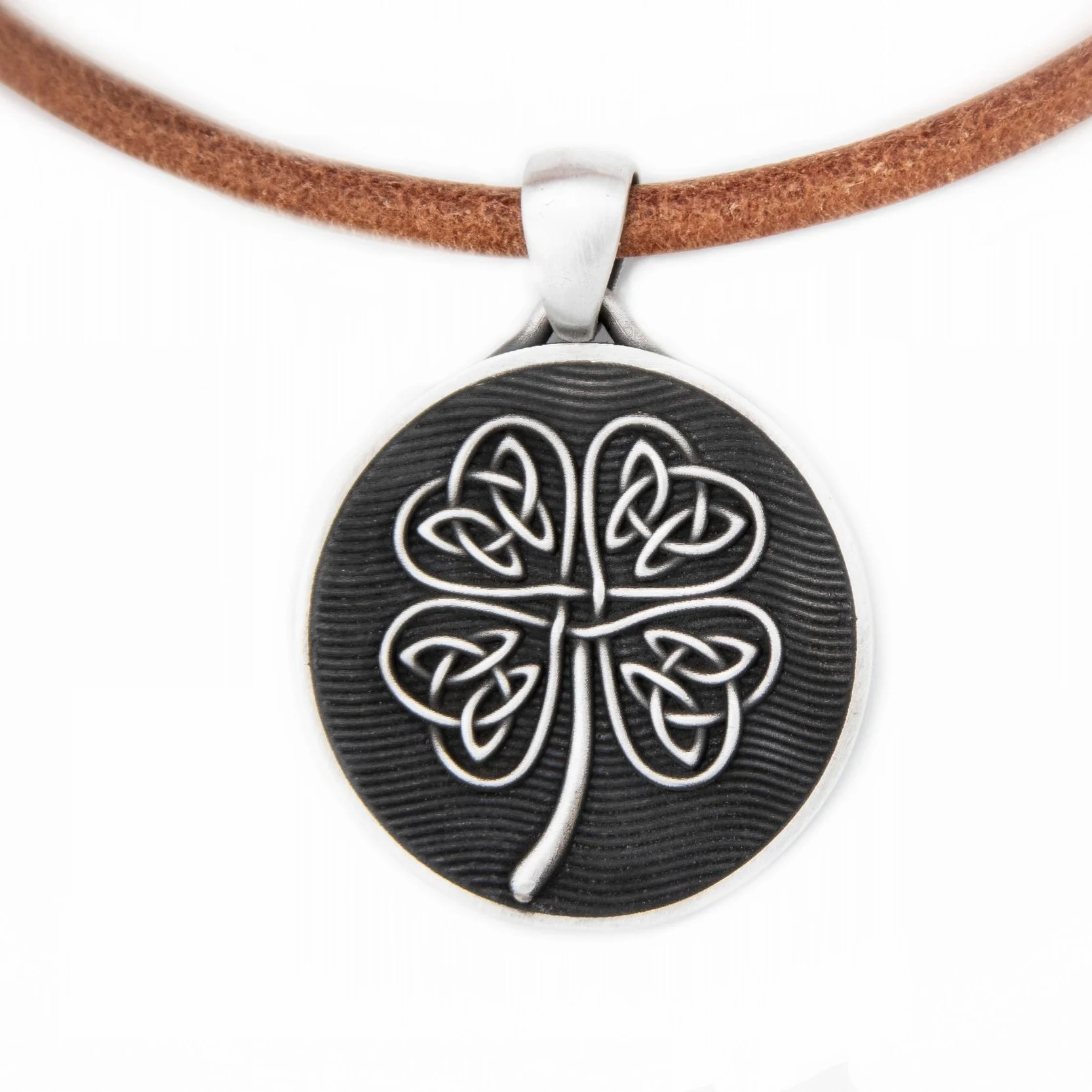 Clover Medallion Pendant