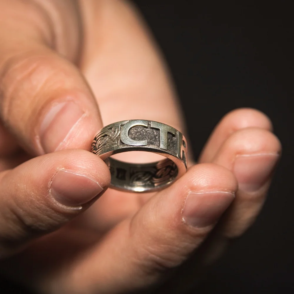 Titanium Ring Ctr Wedding Rings CTR Rings — CTR Celtic Knot Ring