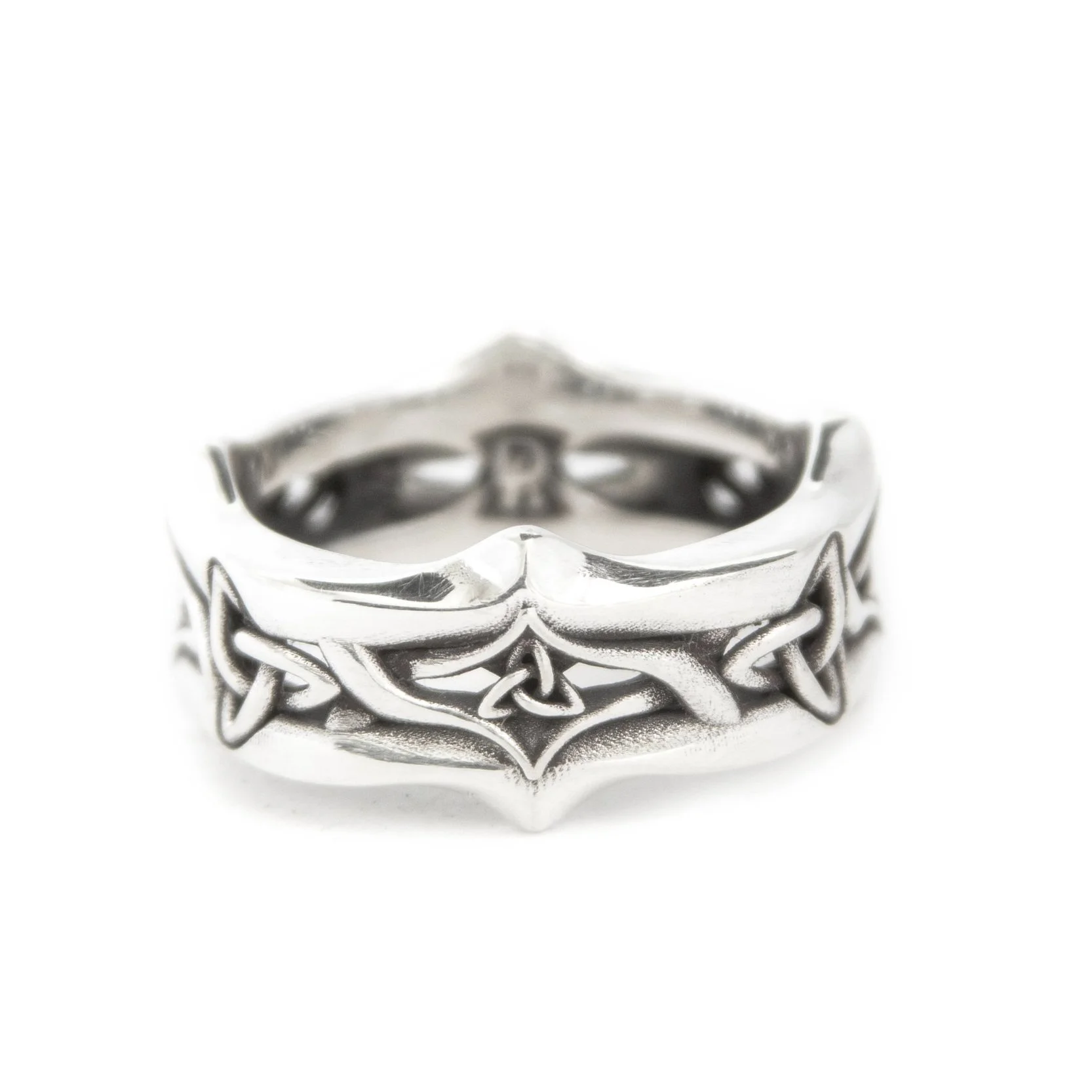 unique celtic trinity ring