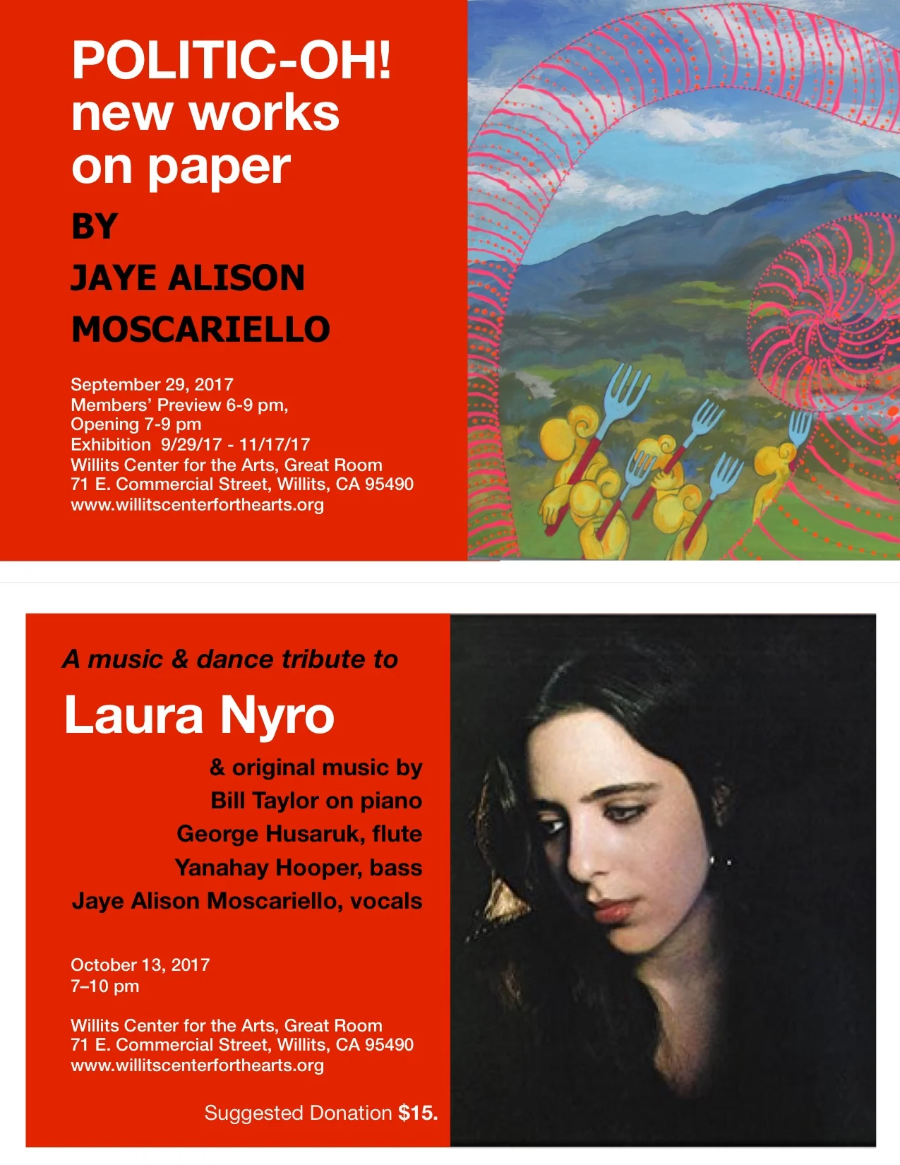 Politic-OH! & Laura Nyro Sing-A-Long Fundraiser