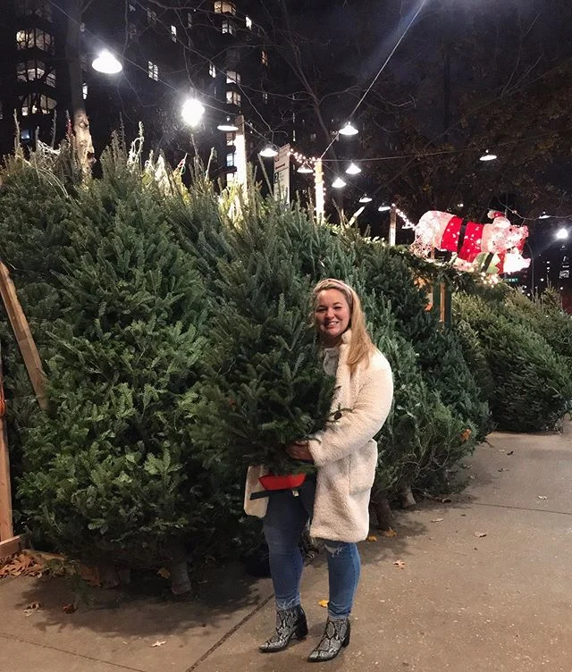 a nyc christmas: expectation vs reality🎄➡️🚇