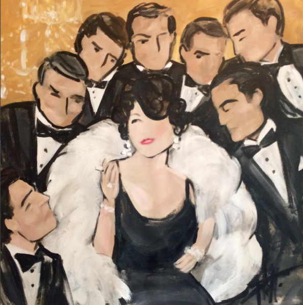 "Whatever Lola Wants" 30x30