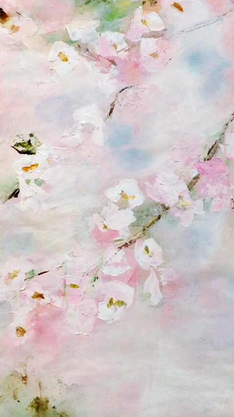 Cherry Blossoms "28x36"
