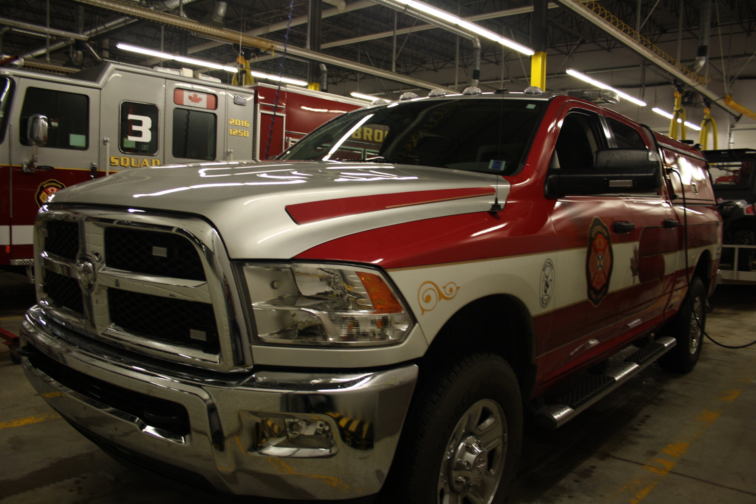 Rescue Seven is a 2015 Dodge Ram 3500 Four Wheel Drive. 