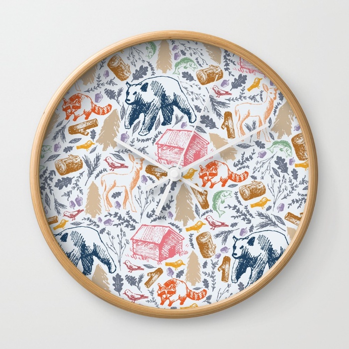 rustic-pattern-nxa-wall-clocks