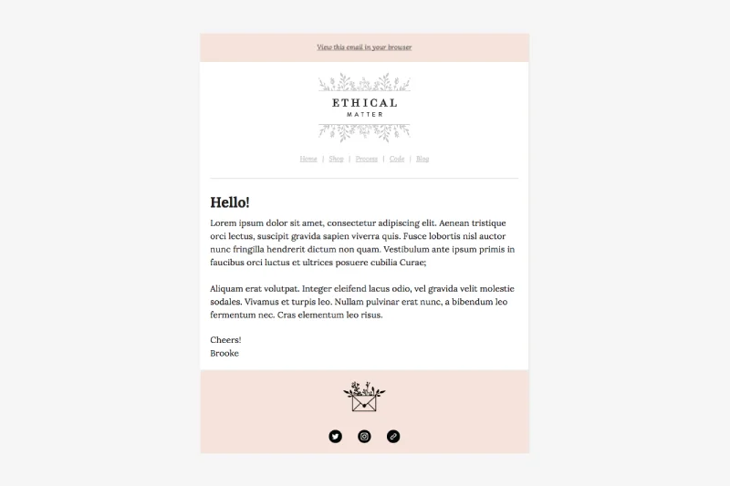 Newsletter Template