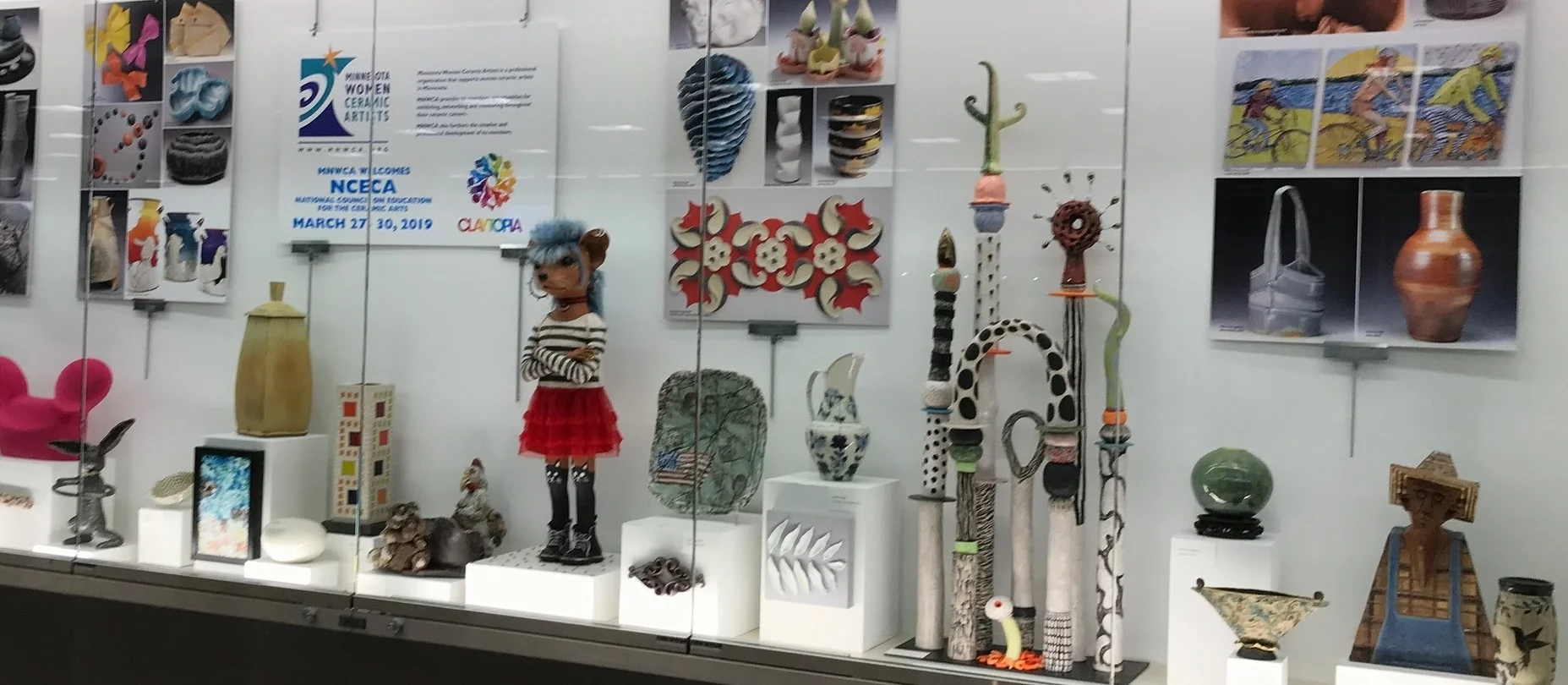 MNWCA Ceramics at MSP Terminal 2 
