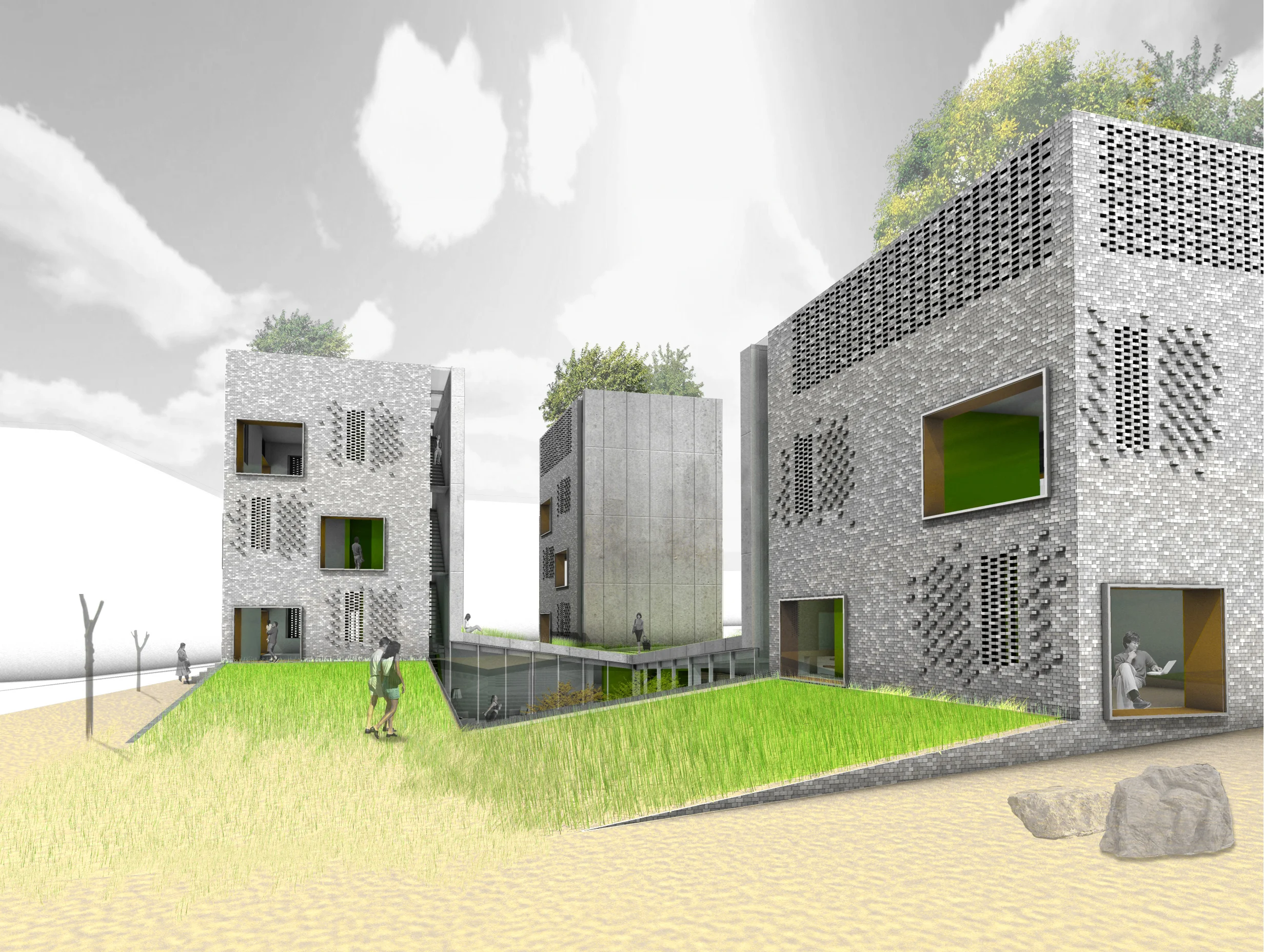 Ordos 100 House in Inner Mongolia