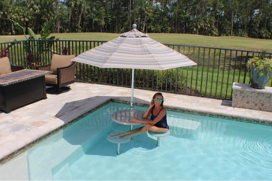 JR Smith in-pool seating