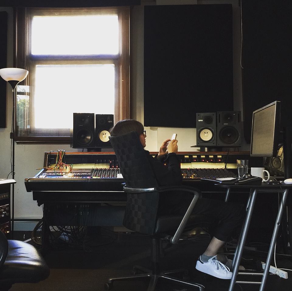The life of an engineer. Probably waiting for large sound files to bounce. Image supplied