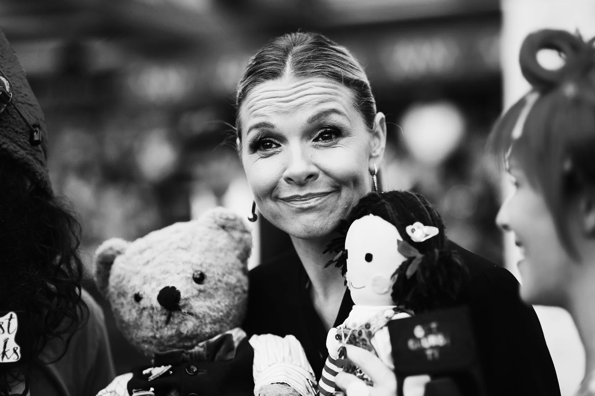 Justine Clarke, Little Ted and Jemima