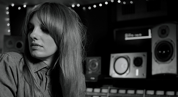 Catherine Marks in the studio. Image via M Magazine