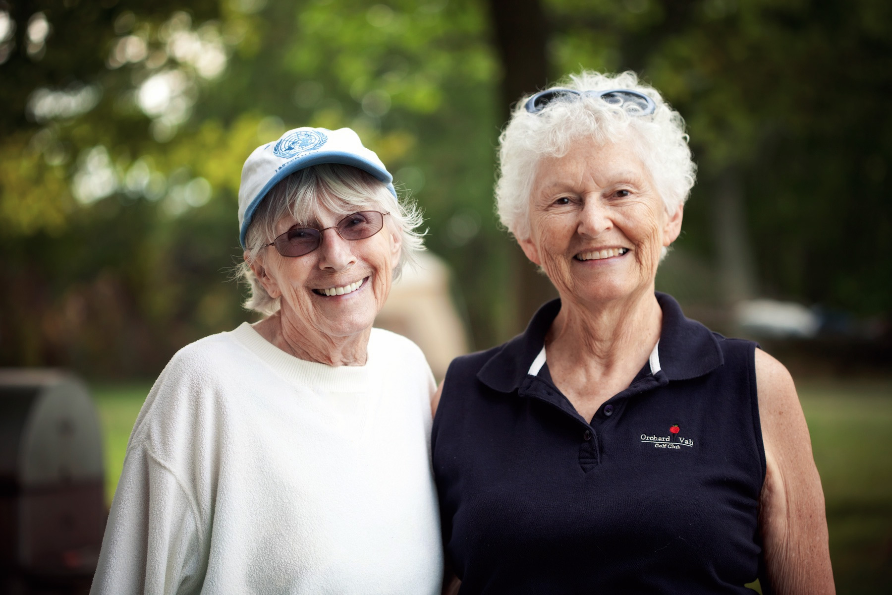 My mother, Mary Ann, left, & Ann