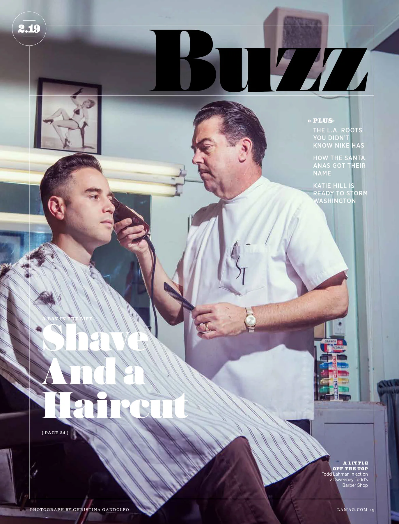 Los Angeles Magazine, Feb 2019