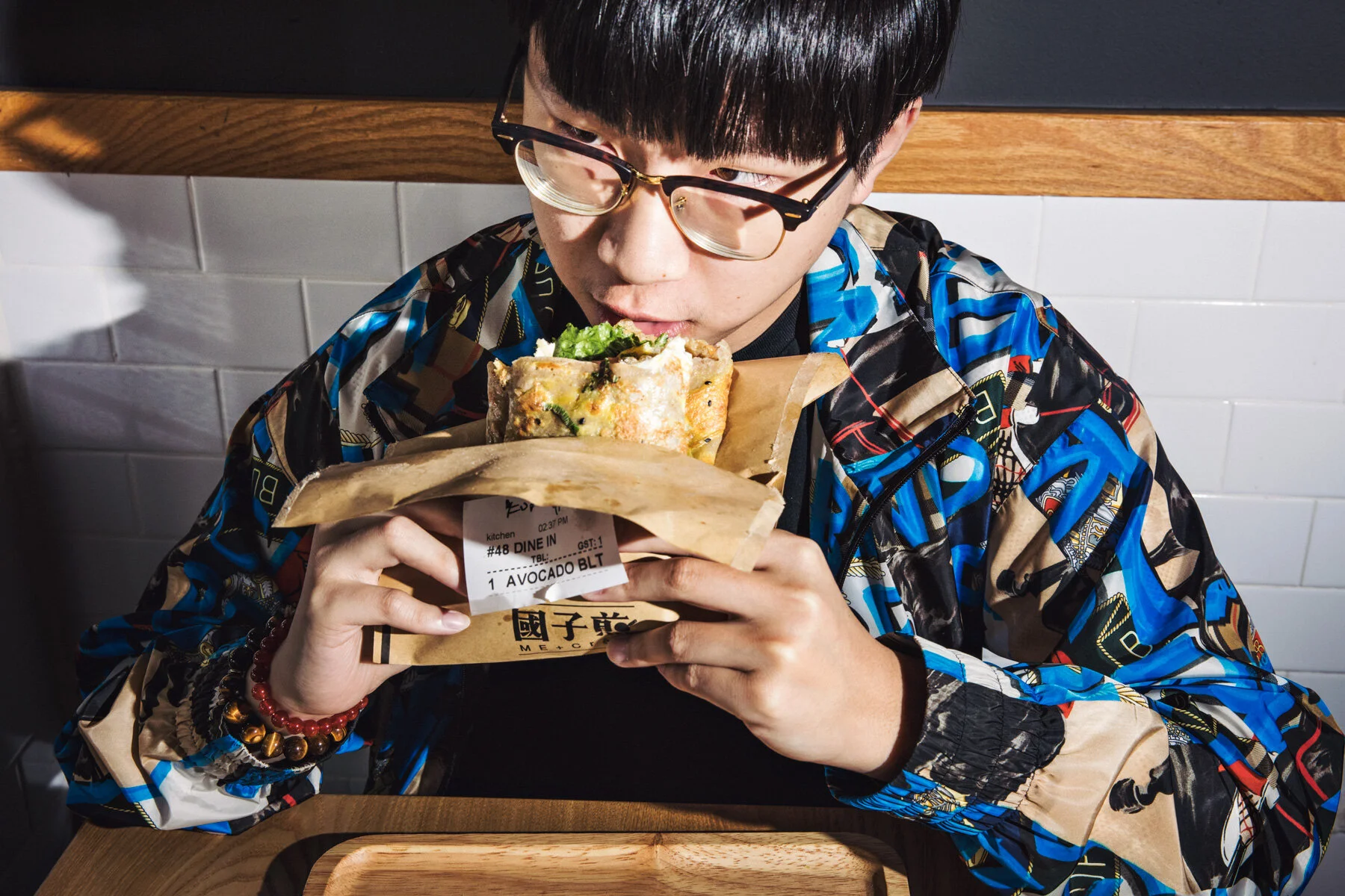 Jianbing break, Pasadena, CA