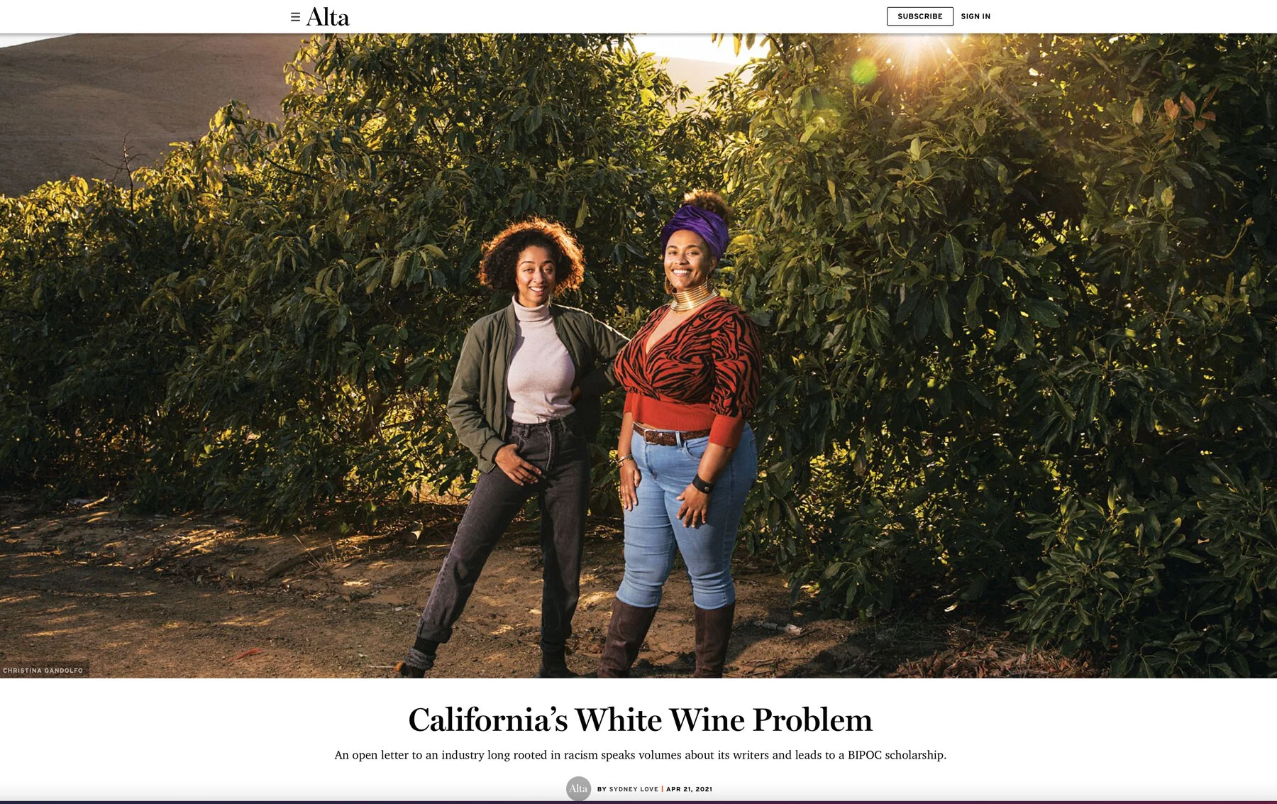 Alta Journal, Spring 2021