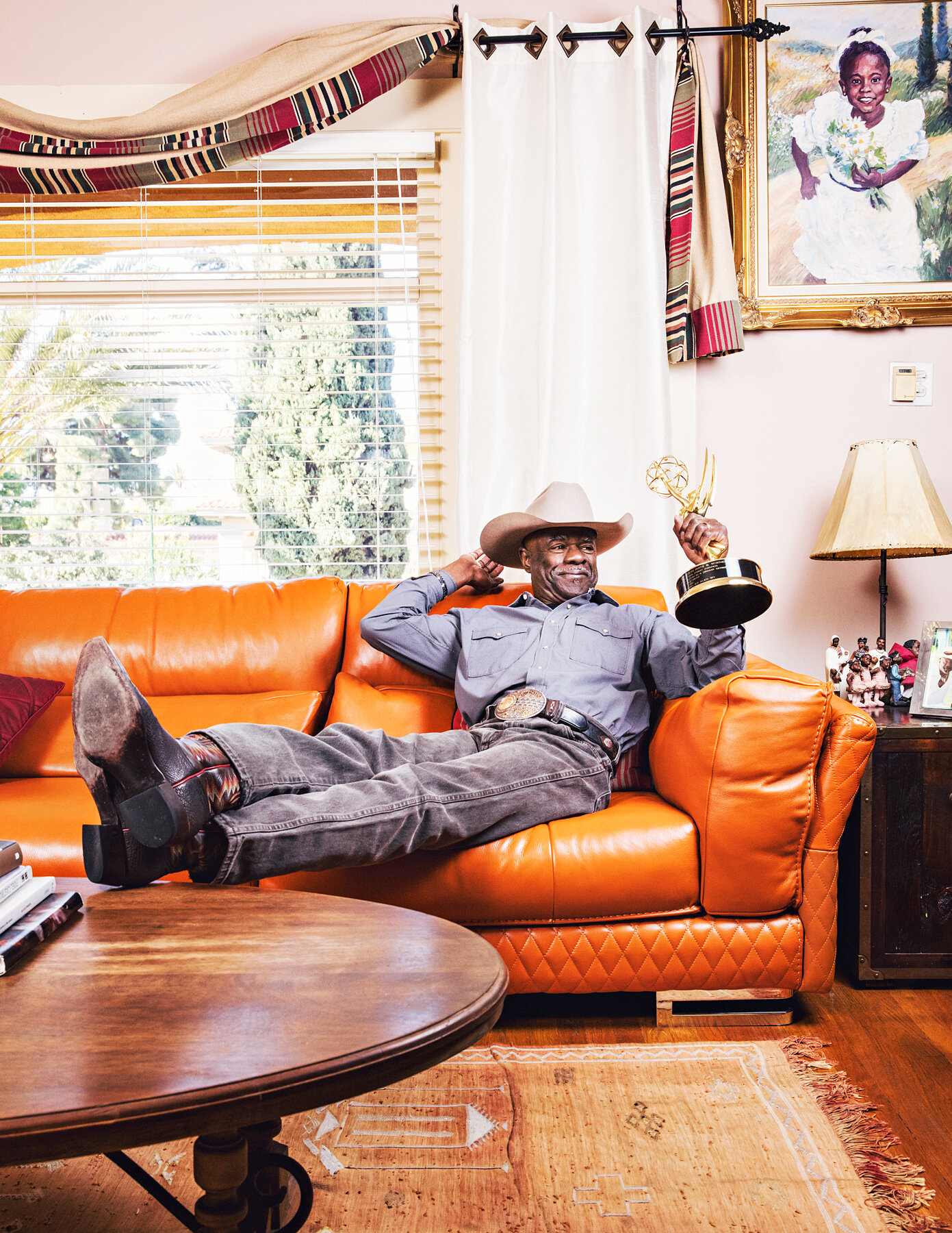 Glynn Turman. Photographed at his home in Lafayette Square, Los Angeles.