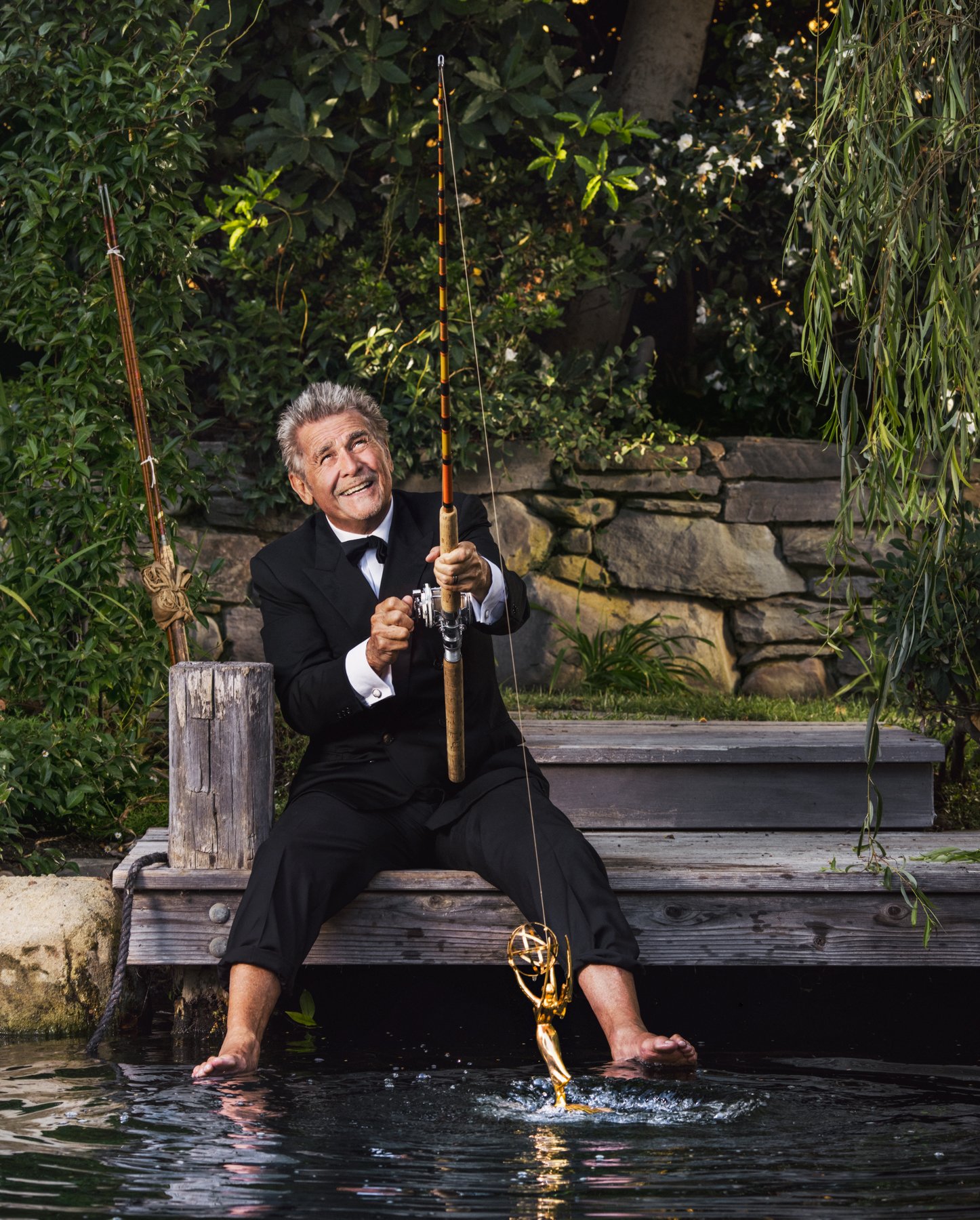 James Brolin, photographed at his Malibu Beach property.