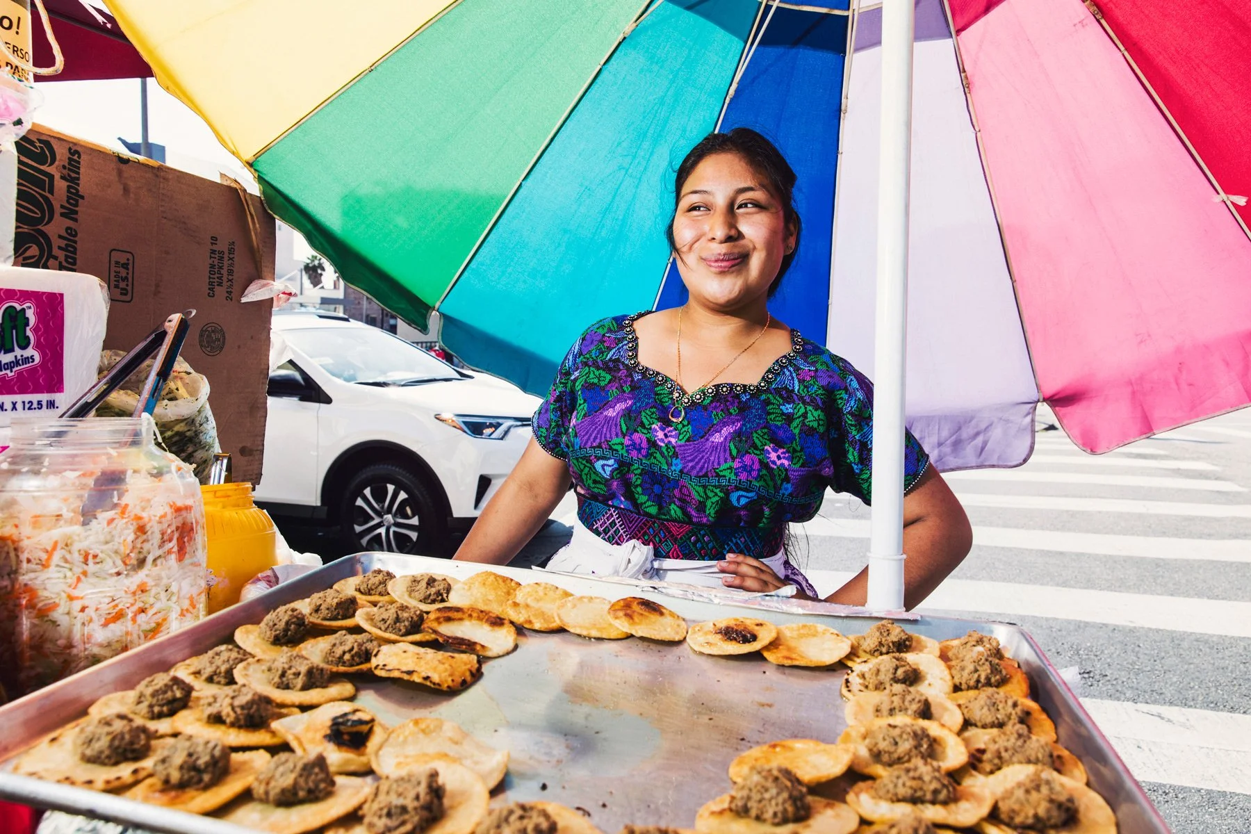 Street vendor, Los Angeles