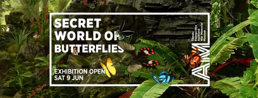 SECRET WORLD OF BUTTERFLIES EXHIBITION OPENS