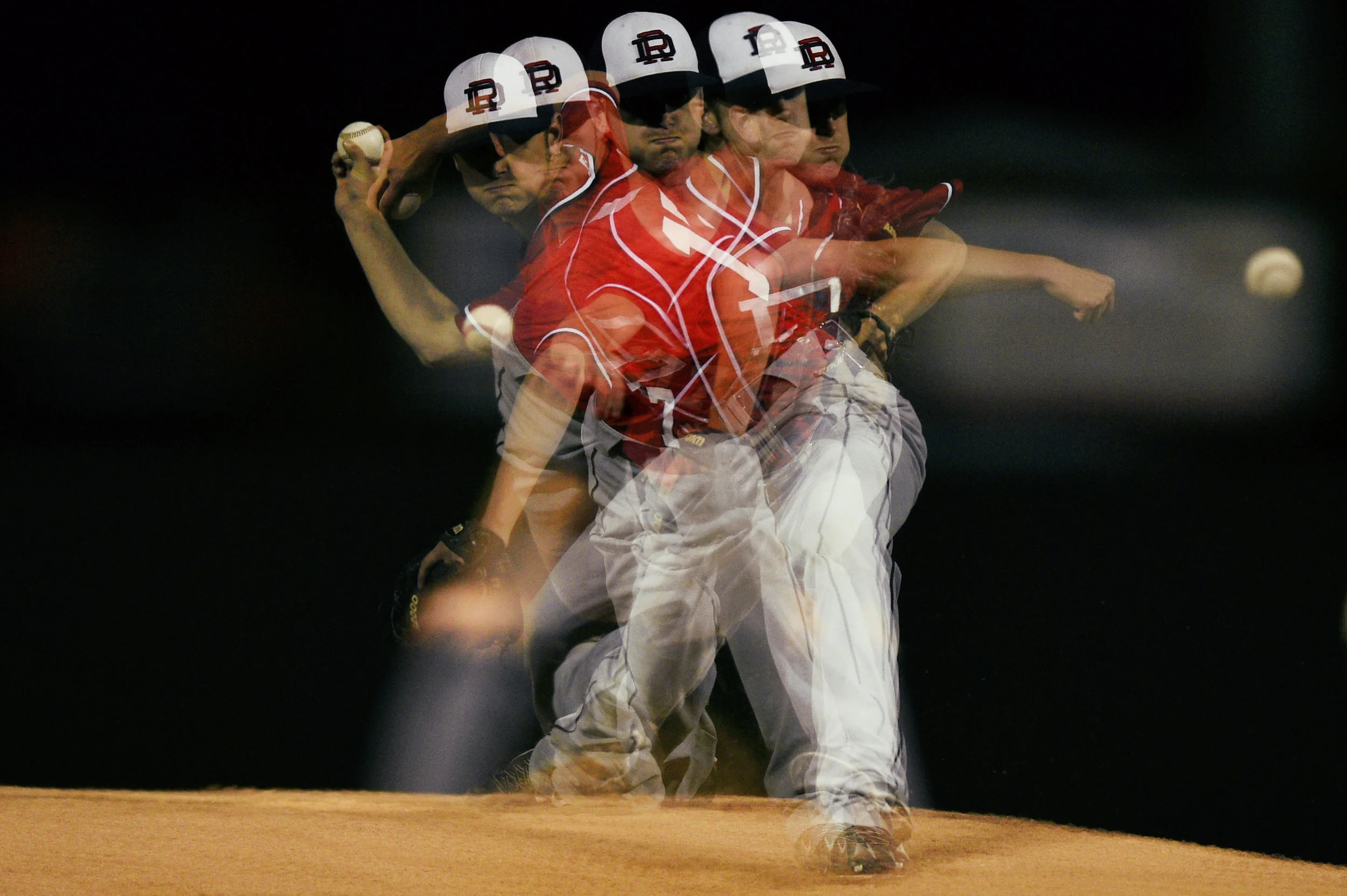 Ryan's Jed Simms (17) on the mound against Guyer, Wednesday, April 27, 2016, at the Ballpark at Guyer in Denton, Texas. 