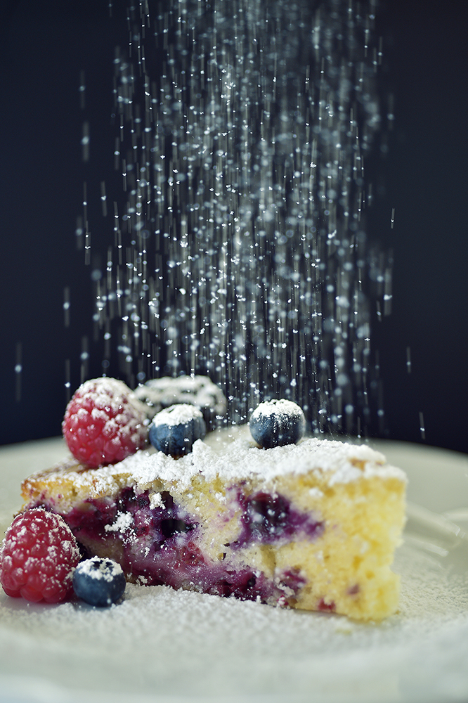 Lemon berry tea cake, Sunday, March 15, 2015, in Denton, TX. 