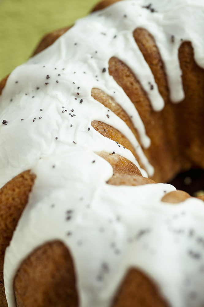Lemon poppyseed cake, Sunday, August 30, 2015, in Denton, TX. 