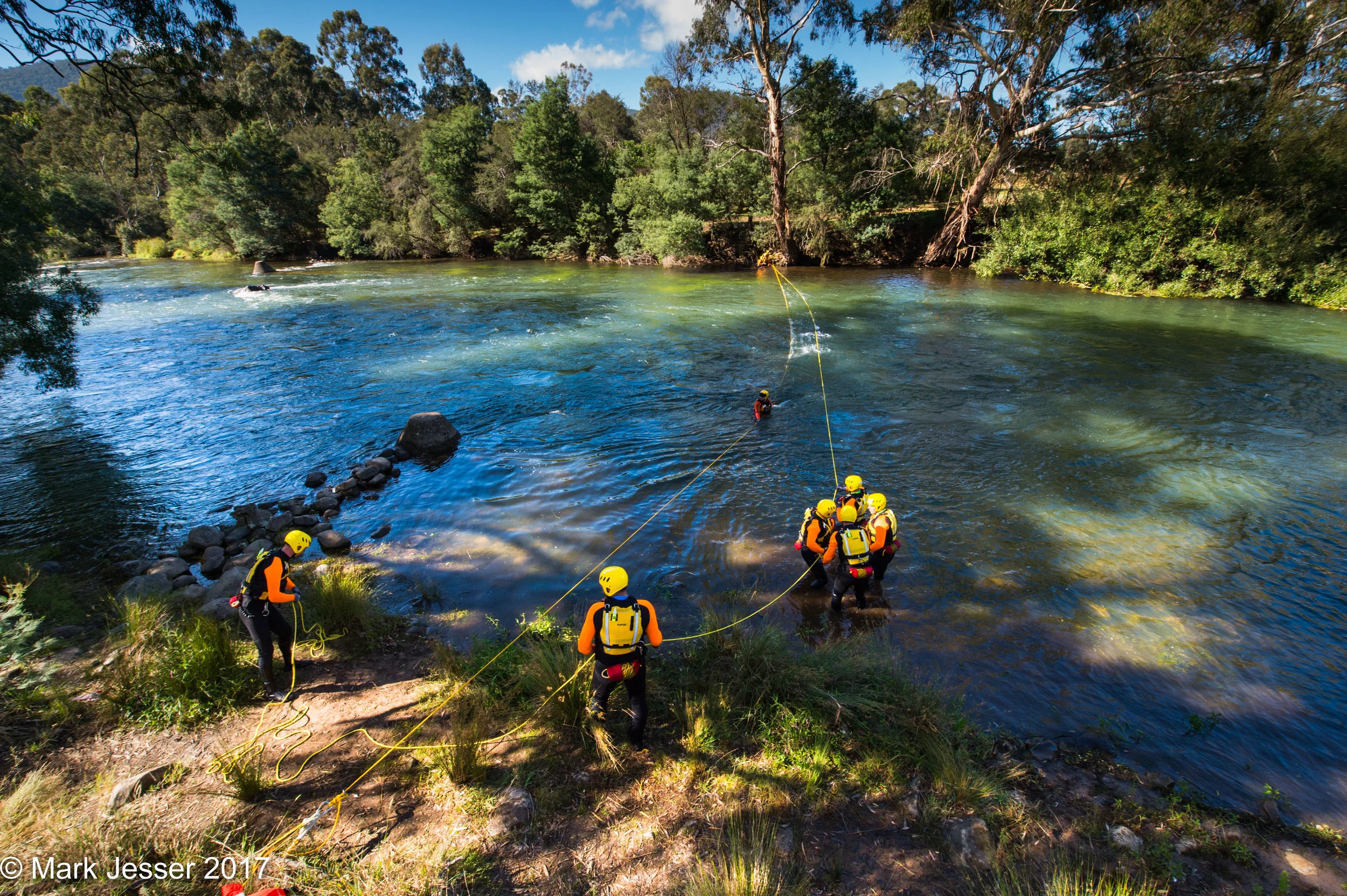 (Photo Mark Jesser/ Mark Jesser Photography) Lake Eildon. SES Vic Swiftwater Rescue.
Images are copyright Mark Jesser 2017.