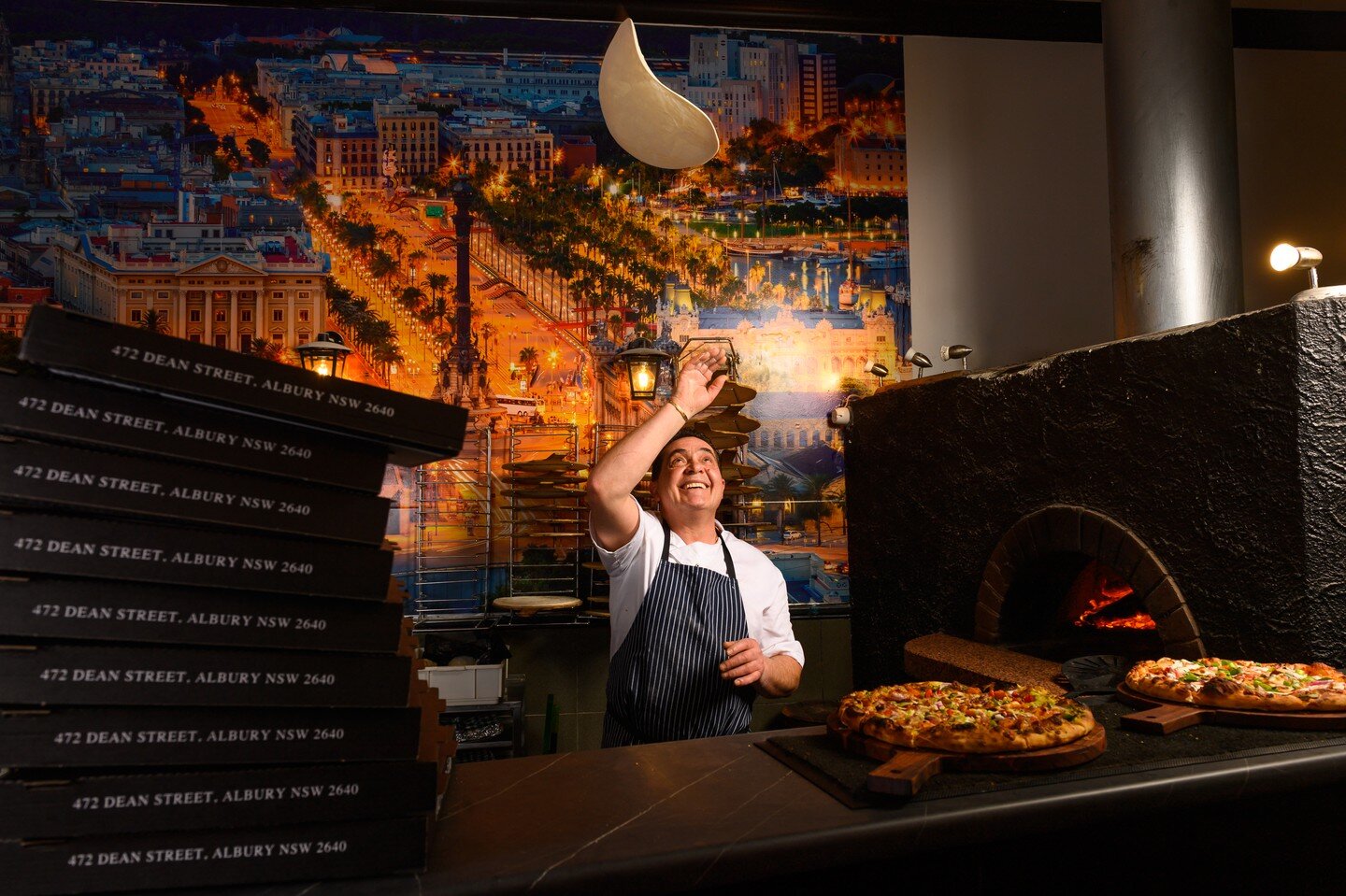 Recent work for @downtownpizzeriaalbury thanks for having me team!