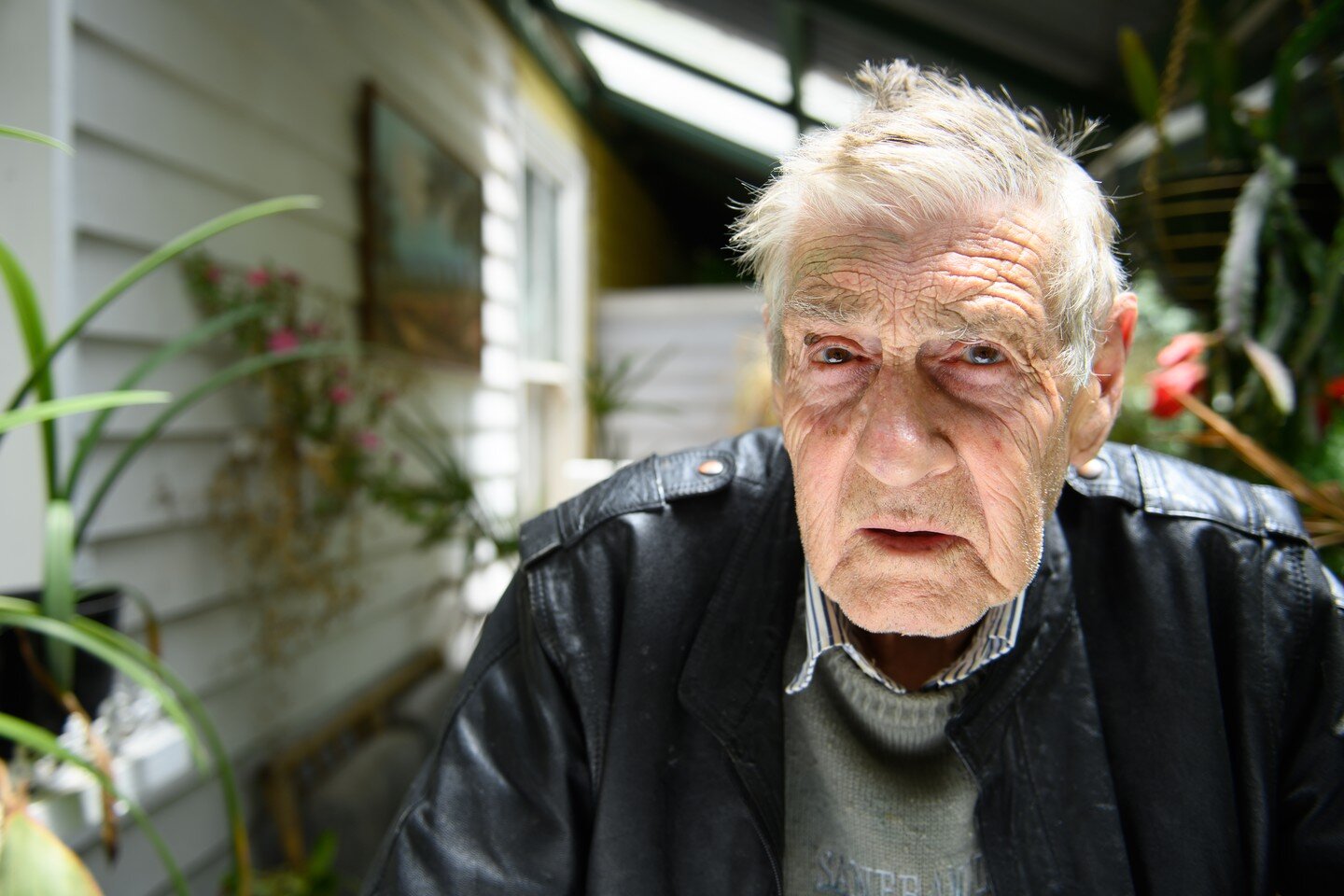 Wandiligong pensioner Bernard Eden has received two positive test results for Japanese encephalitis, a condition he believes was transmitted from mosquitoes breeding in his &quot;swamp-like&quot; property @bordermail