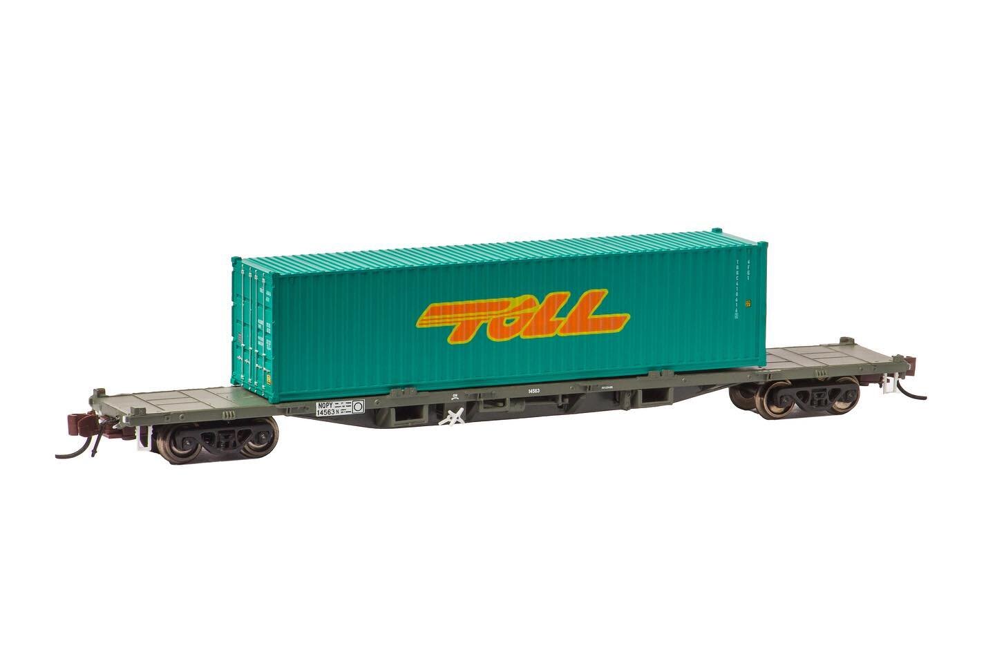 Second Aussie container now available! Available from my website 
#Modeltrains #nscale #modelrailway #modelrailroad