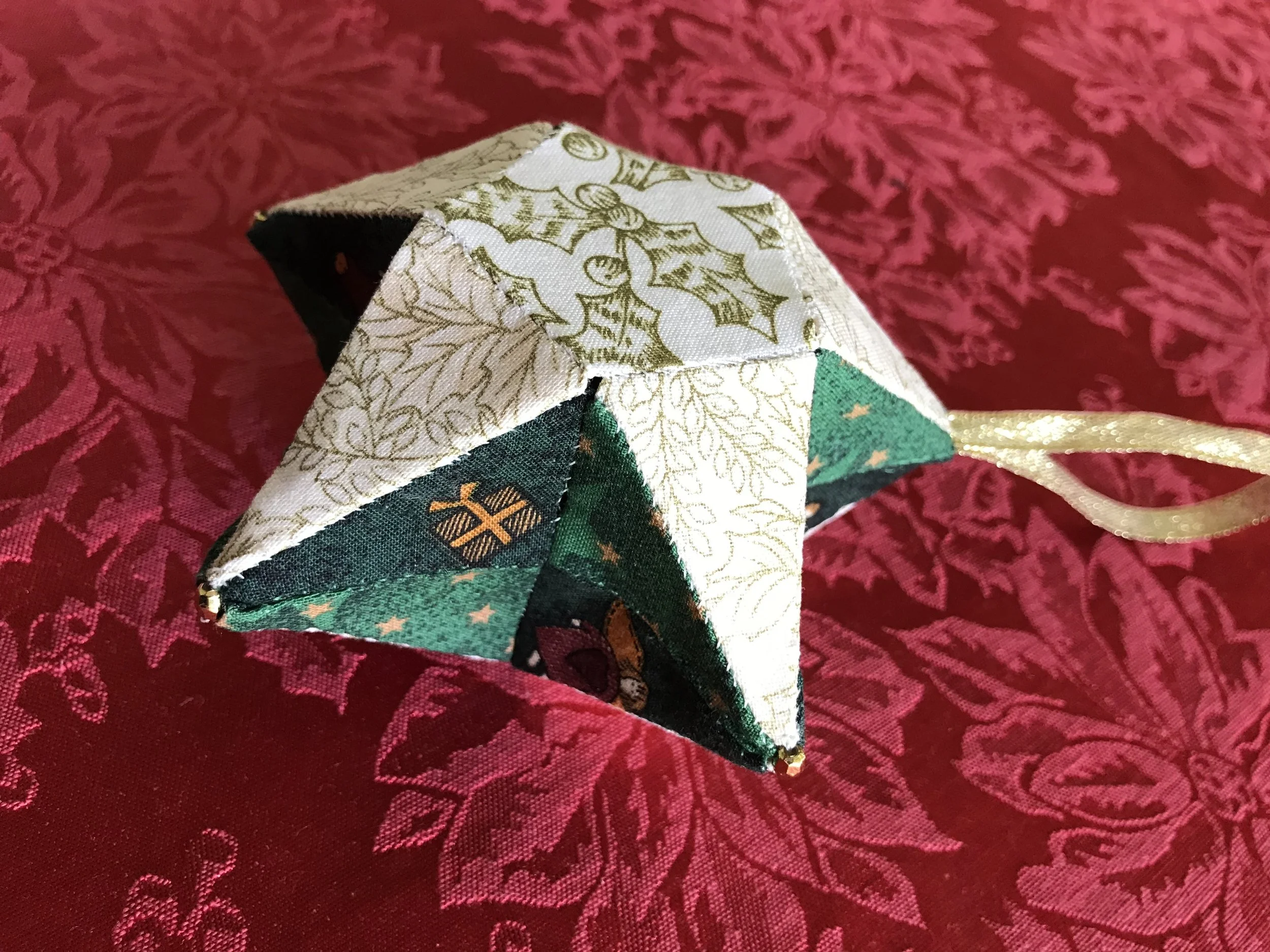 Christmas star ornament