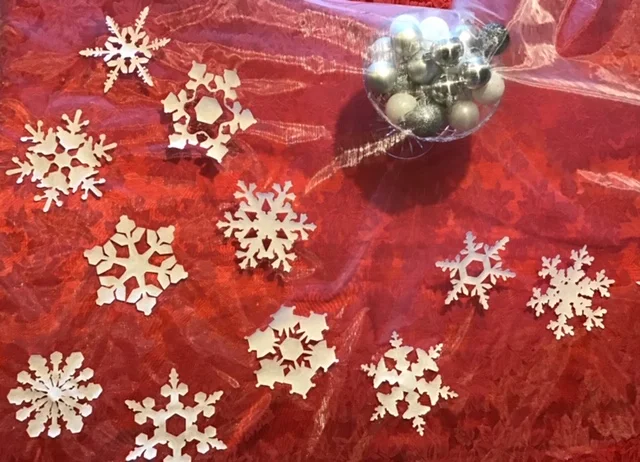 Snowflakes! Applique for Christmas and winter.