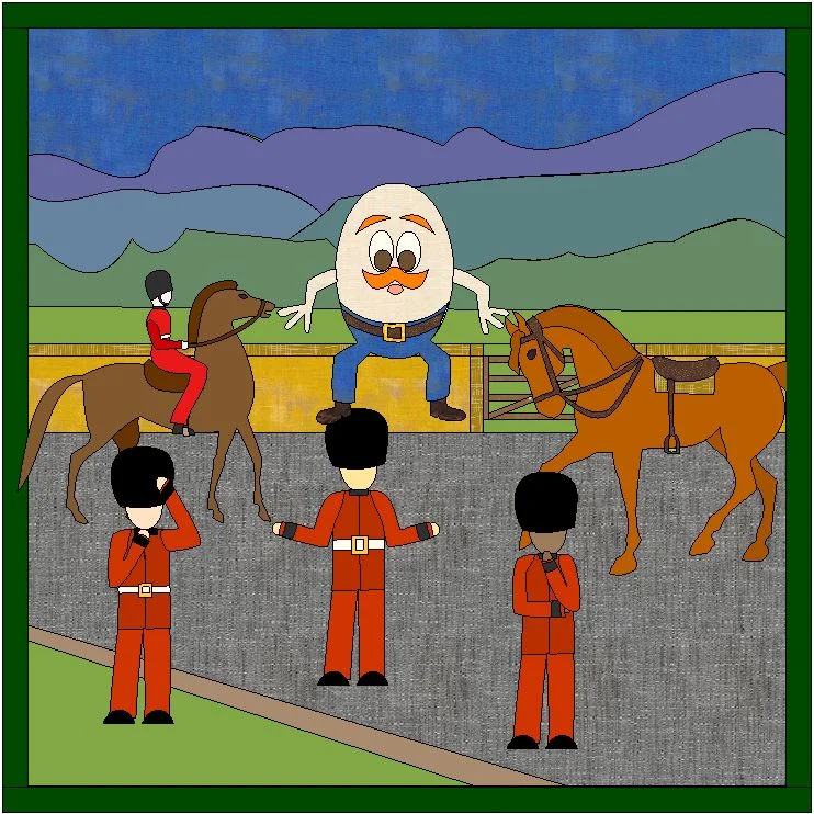 humpty dumpty with gate 30 x 30.JPG