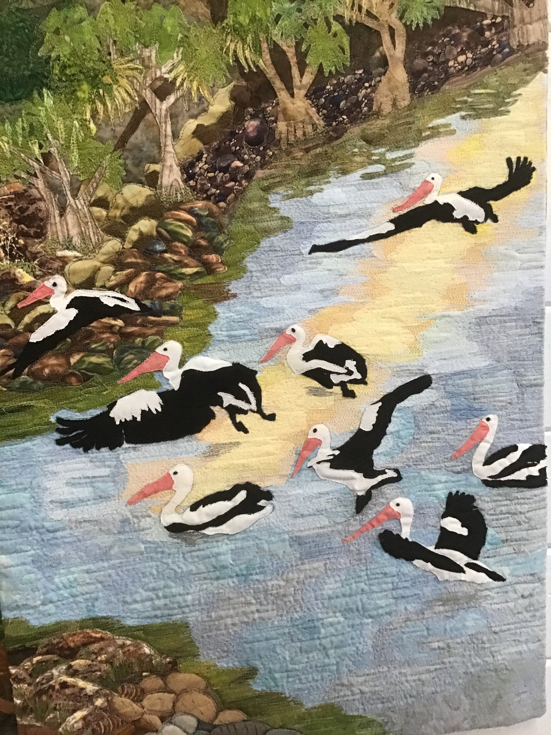 Dawn to Dusk Panel 1 Sue Griffiths