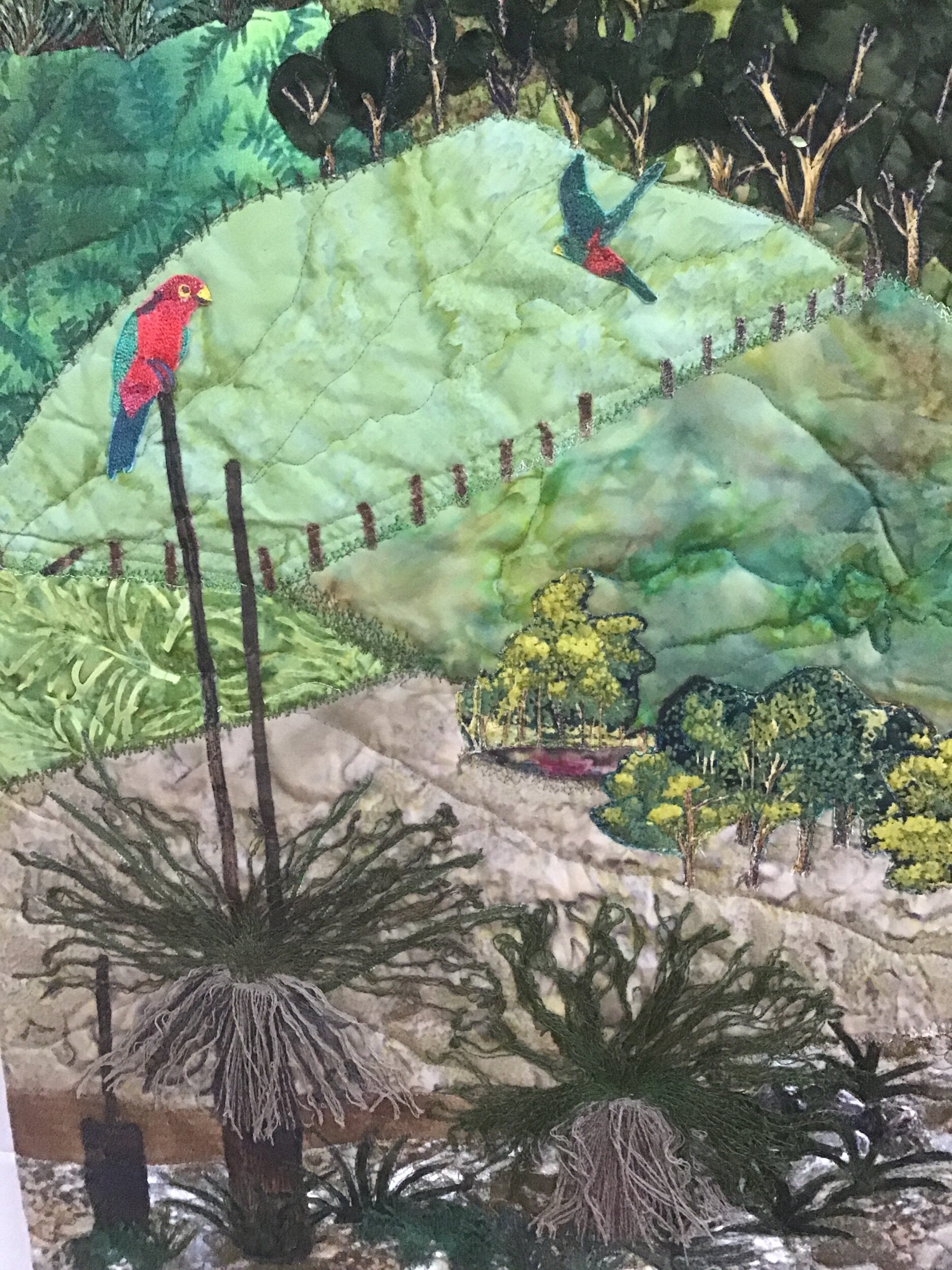 Dawn to Dusk Panel 8 Pat Oxtoby