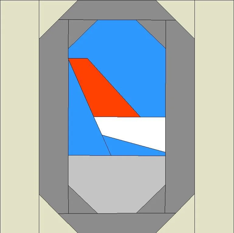 Travel quilt blocks from Quilt block Mania