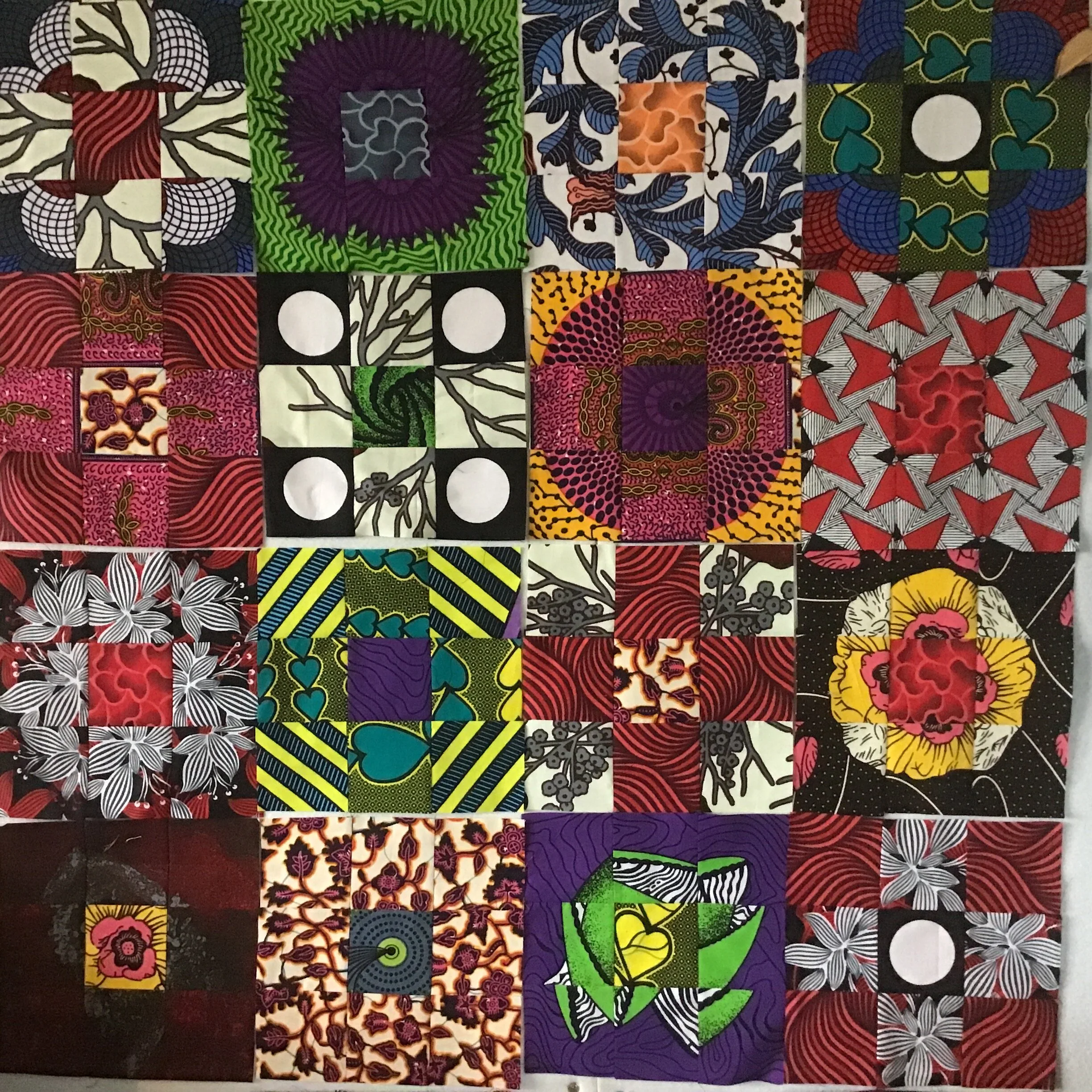 Playing with African Fabric