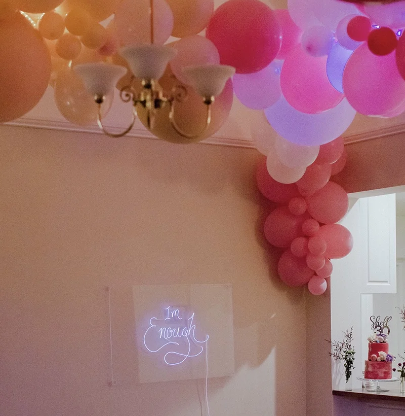 More 30th decorations.
