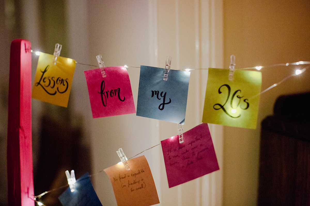 …and a few more decorations.