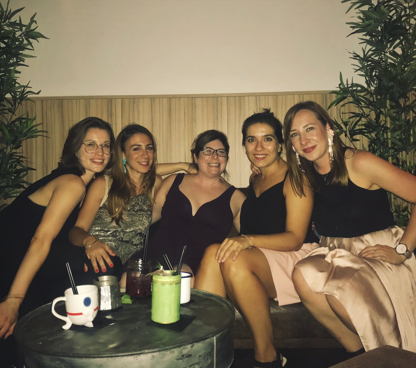 With my girlfriends in Barcelona, September 2018.