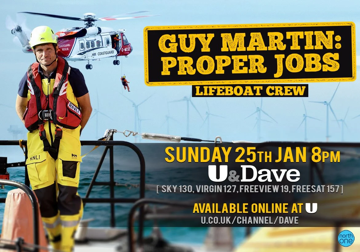 Flying Drones for Guy Martin and the RNLI